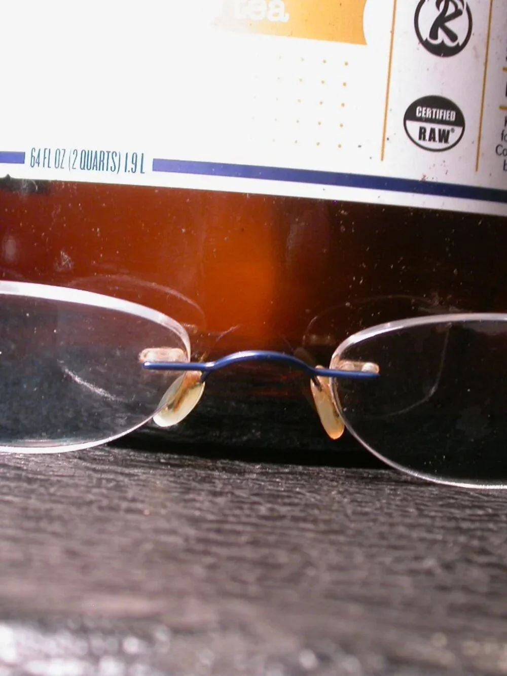 Silhouette Titan Frameless Spring Modern Blue Wire Eyeglasses Made in Austria